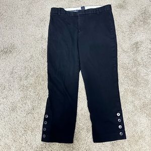 GAP stretch black corduroy pants